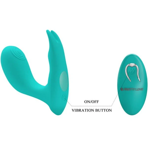 High Tech Pretty Love Idabelle G-Punkt-Vibrator mit Fernbedienung Blau High Tech Pretty Love Idabelle G-Punkt-Vibrator mit Fernbedienung Blau