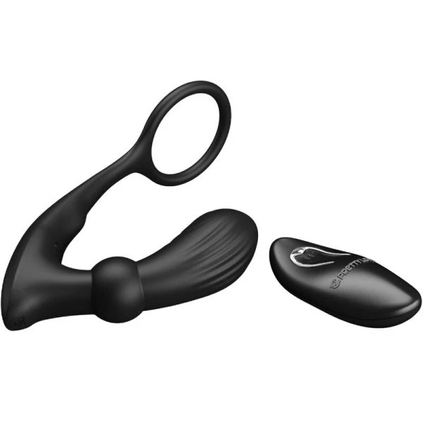 FOR HIM Pretty Love Warren Anal Ring with Vibrator and Remote Control black FOR HIM Pretty Love Warren Anal Ring with Vibrator and Remote Control black