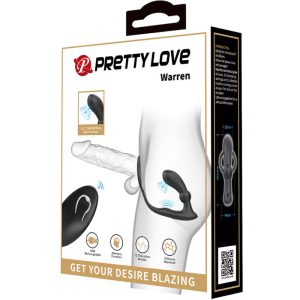 FOR HIM Pretty Love Warren Anal Ring with Vibrator and Remote Control black FOR HIM Pretty Love Warren Anal Ring with Vibrator and Remote Control black - Image 7