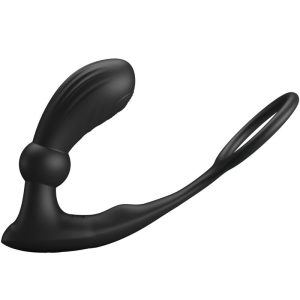 FOR HIM Pretty Love Warren Anal Ring with Vibrator and Remote Control black FOR HIM Pretty Love Warren Anal Ring with Vibrator and Remote Control black - Image 2