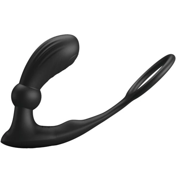 FOR HIM Pretty Love Warren Anal Ring with Vibrator and Remote Control black FOR HIM Pretty Love Warren Anal Ring with Vibrator and Remote Control black