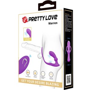 FOR HIM Pretty Love Warren Ring & Violett Anaalvibrator met Afstandsbediening FOR HIM Pretty Love Warren Ring & Violett Anaalvibrator met Afstandsbediening - Afbeelding 7