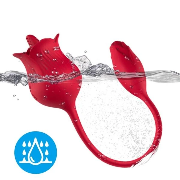 Armony Klitoris-Stimulator Rose mit Saug- und Vibrationsfunktion