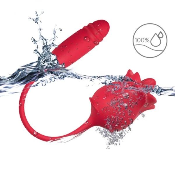 Armony 3-in-1 Rosa Clitoriszuiger met Vibro-ei en mechanische tong Armony 3-in-1 Rosa Clitoriszuiger met Vibro-ei en mechanische tong
