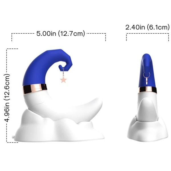 Armony Stimulators Sweetmoon Clitoriszuiger met G-puntstimulatie blauw