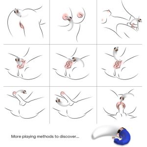 Armony Stimulators Sweetmoon Clitoriszuiger met G-puntstimulatie blauw Armony Stimulators Sweetmoon Clitoriszuiger met G-puntstimulatie blauw - Afbeelding 4