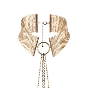 Bijoux Desire Metallique Gouden Metalen Halsketting als verstelbare halsband Bijoux Desire Metallique Gouden Metalen Halsketting als verstelbare halsband - Afbeelding 3