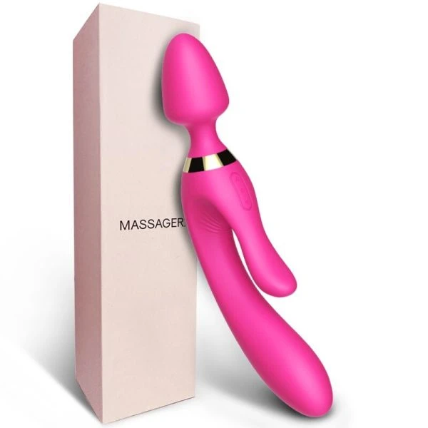 Armony Massagers Rabbit Vibrator Fuchsia met 18 modi en USB-opladen
