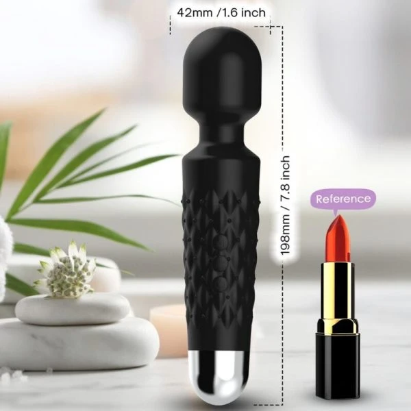 Armony Massagers Auflegevibrator Postman Massager mit flexiblem Kopf schwarz