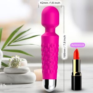 Armony Massagers Postman Massager & Vibrator met superflexibele kop, Fuchsia Armony Massagers Postman Massager & Vibrator met superflexibele kop, Fuchsia - Afbeelding 2