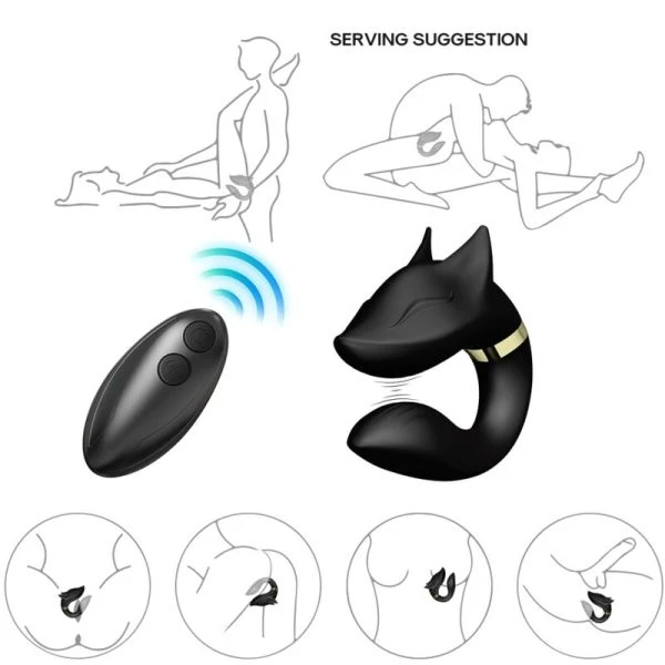 Armony Paarvibrator Fox mit Fernbedienung, wasserdicht