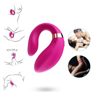 Armony Paarvibrator met afstandsbediening Fuchsia Armony Paarvibrator met afstandsbediening Fuchsia - Afbeelding 2