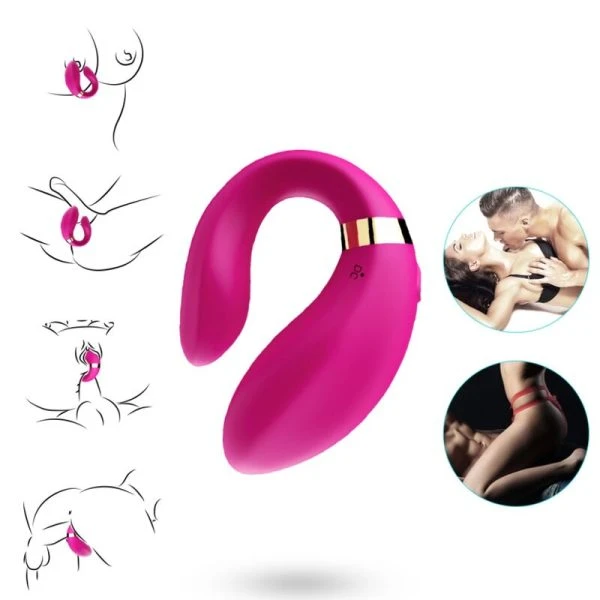 Armony Paarvibrator met afstandsbediening Fuchsia