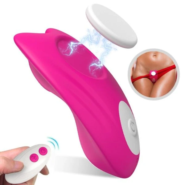 Armony Wearables Butterfly Opvangvibrator met Afstandsbediening Roze