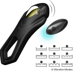 Armony for Him Penisring Roadster Vibrator mit Doppelring und Fernbedienung Schwarz