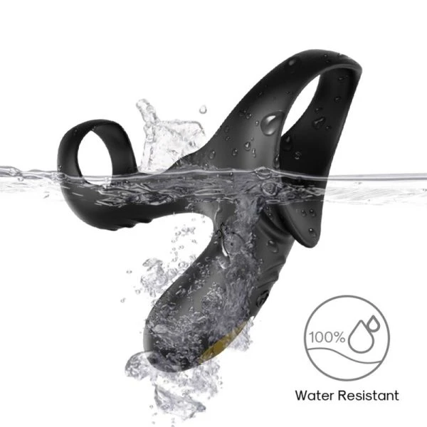 Armony FOR HIM Double Vibrator Ring Ranger for Couples, black