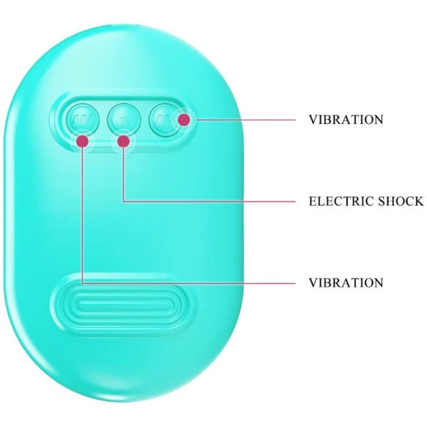 Remote Control Pretty Love Surprise BOX Elektrostimulatiepincet blauw