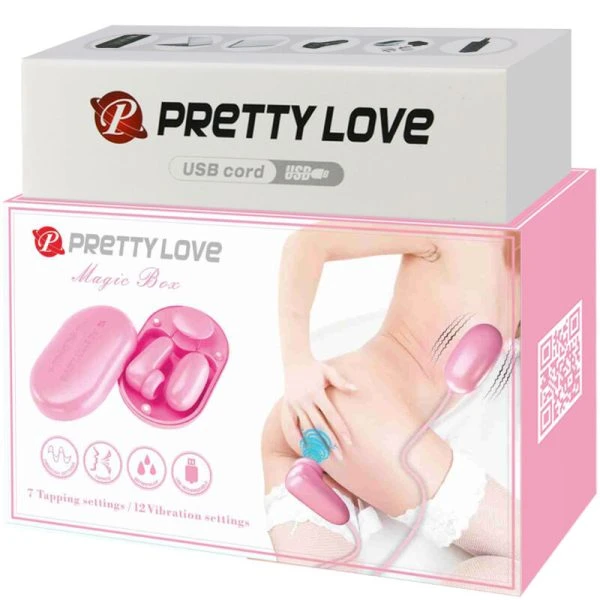 Remote Control Pretty Love Magic BOX Trilkogel & Roze Stimulator