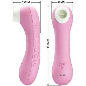 Romance Klitoris-Saugstimulator Smaragdrosa met 7 modi, magnetisch oplaadbaar Romance Klitoris-Saugstimulator Smaragdrosa met 7 modi, magnetisch oplaadbaar - Afbeelding 4