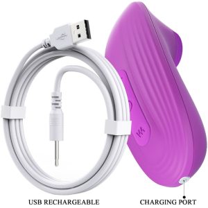 Romance Adora Mini Violet Klitoris-Sauger mit 7 Modi Violett Romance Adora Mini Violet Klitoris-Sauger mit 7 Modi Violett – Bild 5