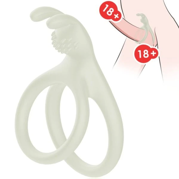 Armony FOR HIM Tensy Glowing Double Rabbit Penis Ring