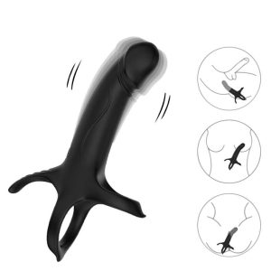 Armony for Him Penisring met Dildo en Afstandsbediening, zwart Armony for Him Penisring met Dildo en Afstandsbediening, zwart - Afbeelding 2