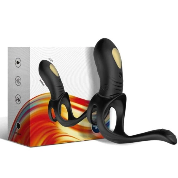 Armony FOR HIM Joy Jumper Ringvibrator voor paren en anaalplug zwart