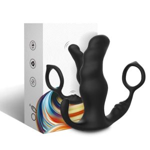 Armony Anaal Prostaatvibrator Knight met Penisring, zwart Armony Anaal Prostaatvibrator Knight met Penisring, zwart - Afbeelding 4