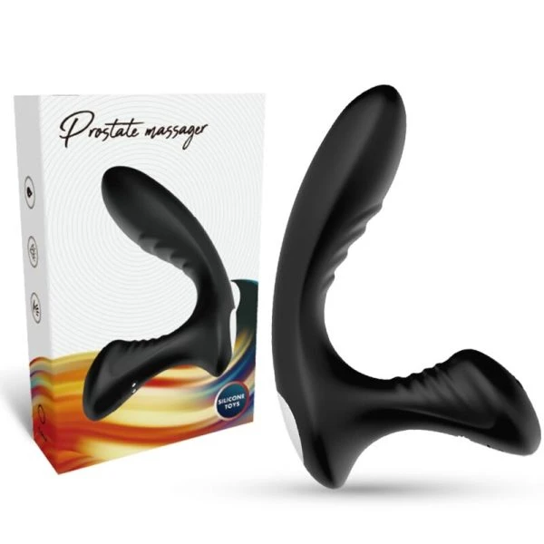 Armony Anal Prostate Vibrator Storm with Remote Control, black Armony Anal Prostate Vibrator Storm with Remote Control, black