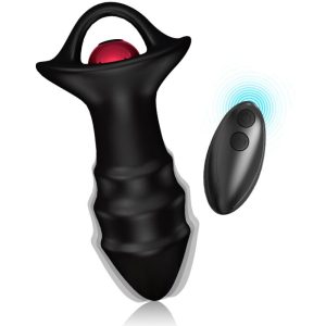 Armony Anal Kylin Fingervibrator & Analplug met Afstandsbediening Zwart Armony Anal Kylin Fingervibrator & Analplug met Afstandsbediening Zwart - Afbeelding 1