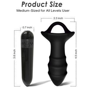 Armony Anal Kylin Fingervibrator & Analplug met Afstandsbediening Zwart Armony Anal Kylin Fingervibrator & Analplug met Afstandsbediening Zwart - Afbeelding 4
