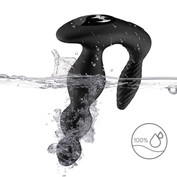 Armony Anal Vibrator Analplug mit Fernbedienung, schwarz