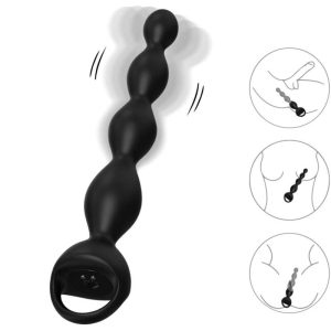 Armony Anale Vibrator-Vinger-Anaalplug Zwart Armony Anale Vibrator-Vinger-Anaalplug Zwart - Afbeelding 1