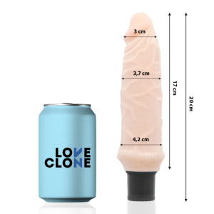 Loveclone Ivar Zelfsmerende Vibrator 20x4 cm Loveclone Ivar Zelfsmerende Vibrator 20x4 cm - Afbeelding 2