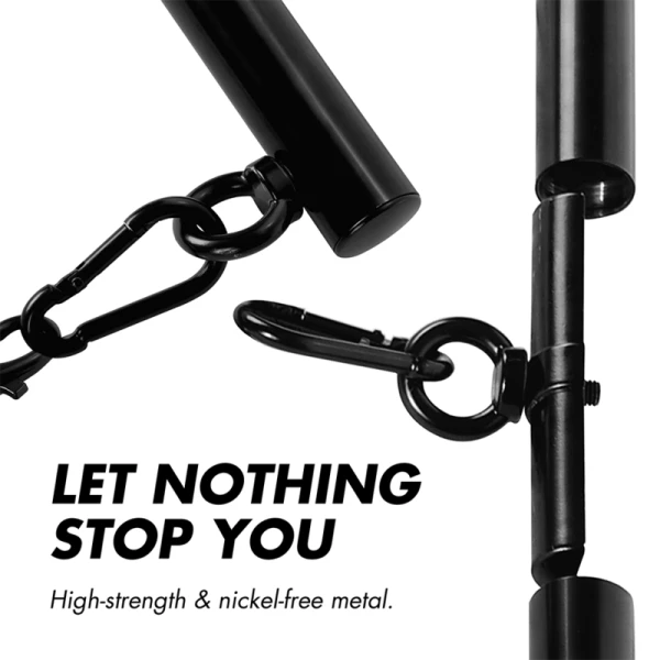 Fetish Submissive Bondage Verstellbare Trennstange 4 Stück modulares Fessel-Set
