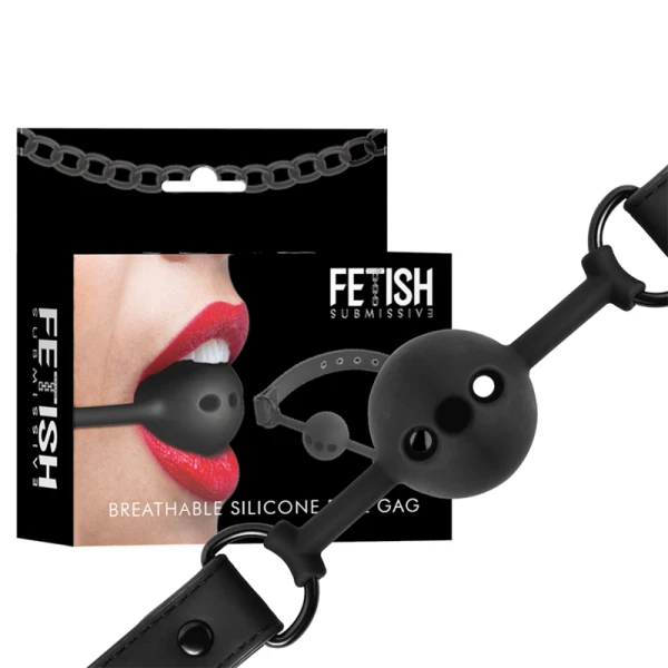 Fetish Submissive Bondage Ademende Siliconen-Balknevel Fetish Submissive Bondage Ademende Siliconen-Balknevel