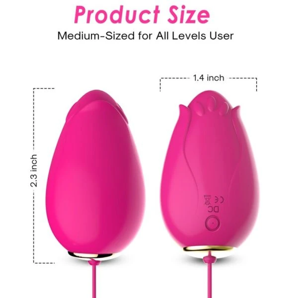 Armony Stimulators Mandala Eivibrator G-spot met afstandsbediening Fuchsia