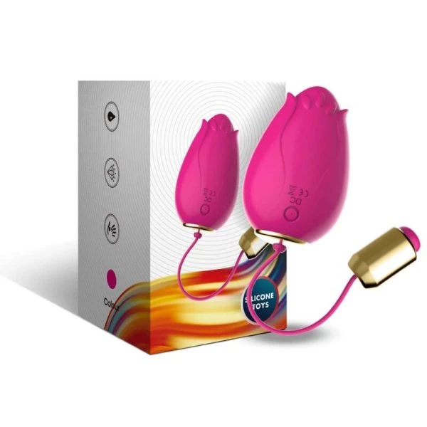 Armony Stimulators Mandala Eivibrator G-spot met afstandsbediening Fuchsia