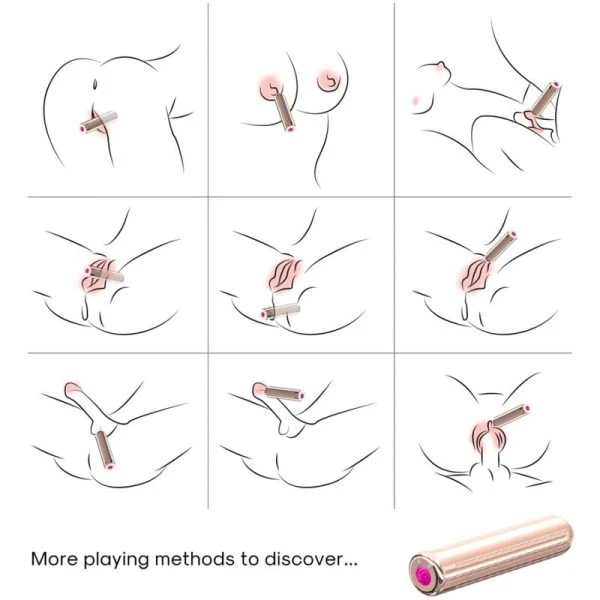 Armony Stimulators Gespannen Vibrator-bal Goud