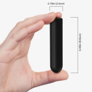 Armony Stimulators Vibrating Ball Rocket Bullet black