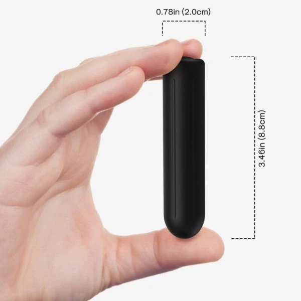 Armony Stimulators Vibrationskugel Rocket Bullet schwarz