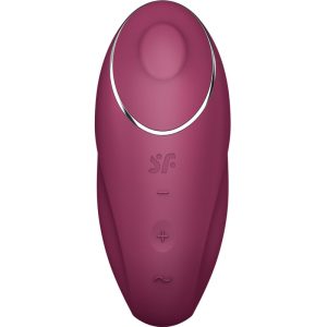 Satisfyer Layons Tap & Climax 1 Opgelegvibrator met kopfunctie rood Satisfyer Layons Tap & Climax 1 Opgelegvibrator met kopfunctie rood - Afbeelding 1
