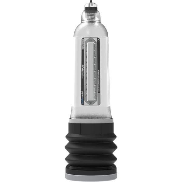 Bathmate Hydromax 9 Penispumpe mit Wasserdruck, transparent