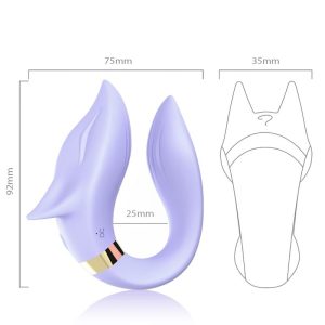 Armony Fox Paarvibrator met afstandsbediening, Paars Armony Fox Paarvibrator met afstandsbediening, Paars - Afbeelding 3