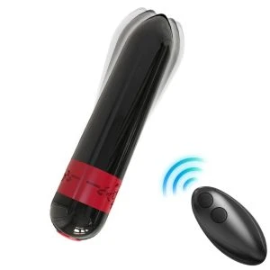 Armony Stimulators Rocket Bullet Vibrator with Remote Control, black