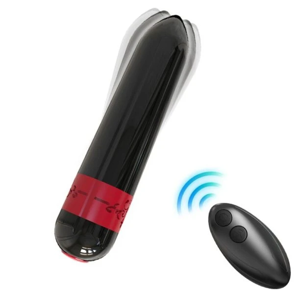 Armony Stimulators Rocket Bullet Vibrator met afstandsbediening, zwart