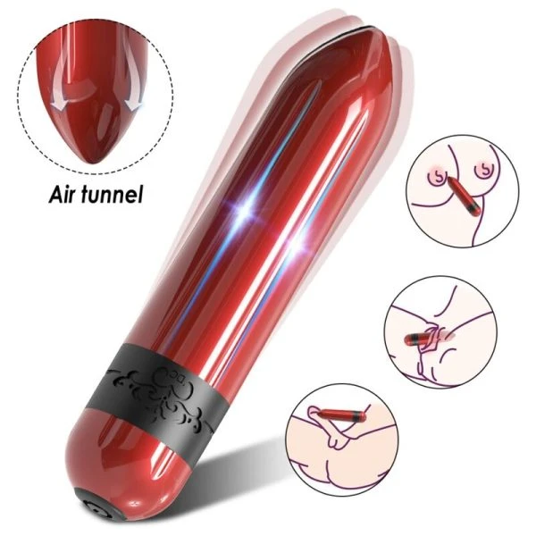 Armony Stimulators Raketenvibrator Bullet met afstandsbediening Fuchsia