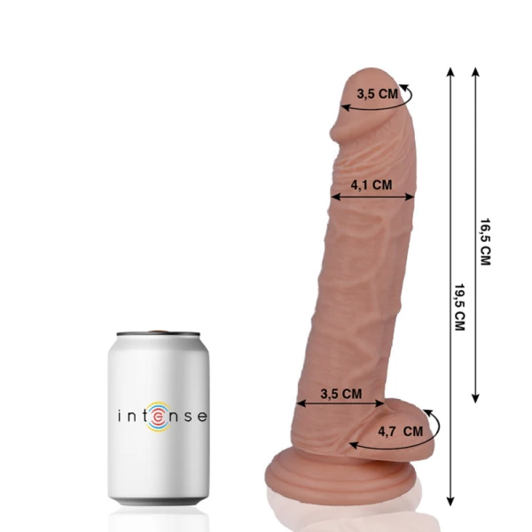 MR. Intense Dildos Realistische Penis Dildo van rubber en PVC met zuignap