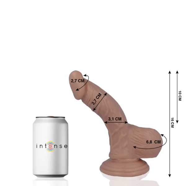 MR. Intense Dildos Realistische Dildo 16 x 2,7 cm met Zuignap