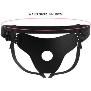 Harness Collection Pretty Love Love Spell verstelbare Strap-On-riem zwart Harness Collection Pretty Love Love Spell verstelbare Strap-On-riem zwart - Afbeelding 1